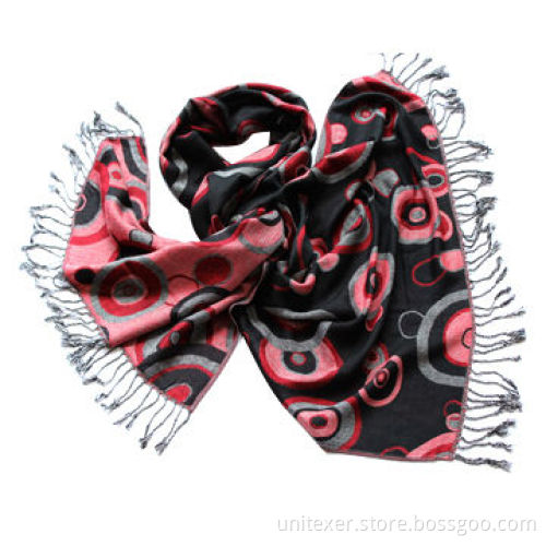 Jacquard Scarf, Customized Materials are Accepted, Fashionable Design